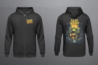 Image of PRE-ORDER - K4E - Zombie Hoodie - Zip Up - Orange / Yellow Variant