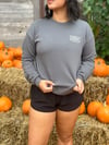 Unisex Pullover - Asphalt Grey