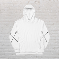 Image 4 of TOWER TAROT HOODIE • IVORY