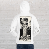 Image 5 of TOWER TAROT HOODIE • IVORY
