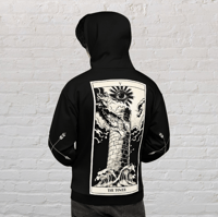 Image 5 of TOWER TAROT HOODIE