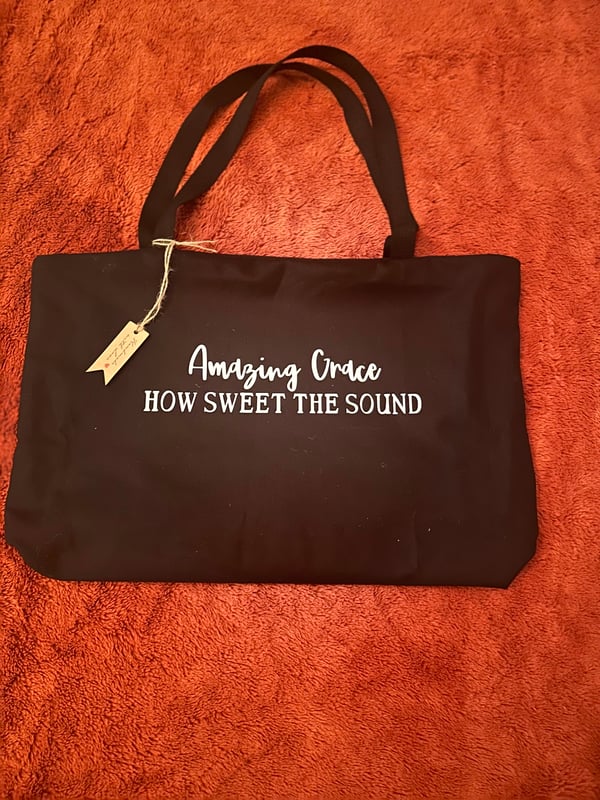 Image of Amazing Grace tote bag
