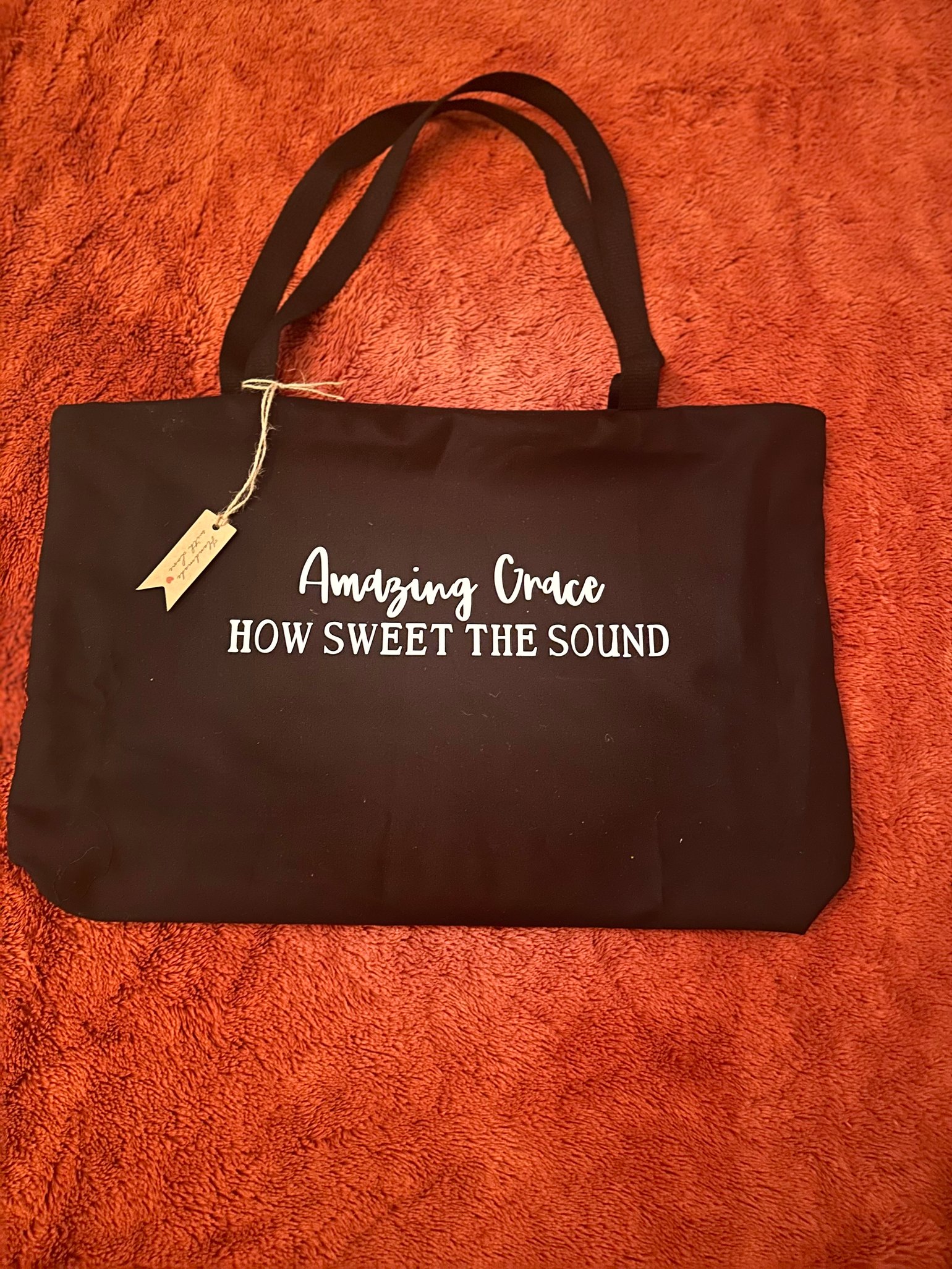 Image of Amazing Grace tote bag