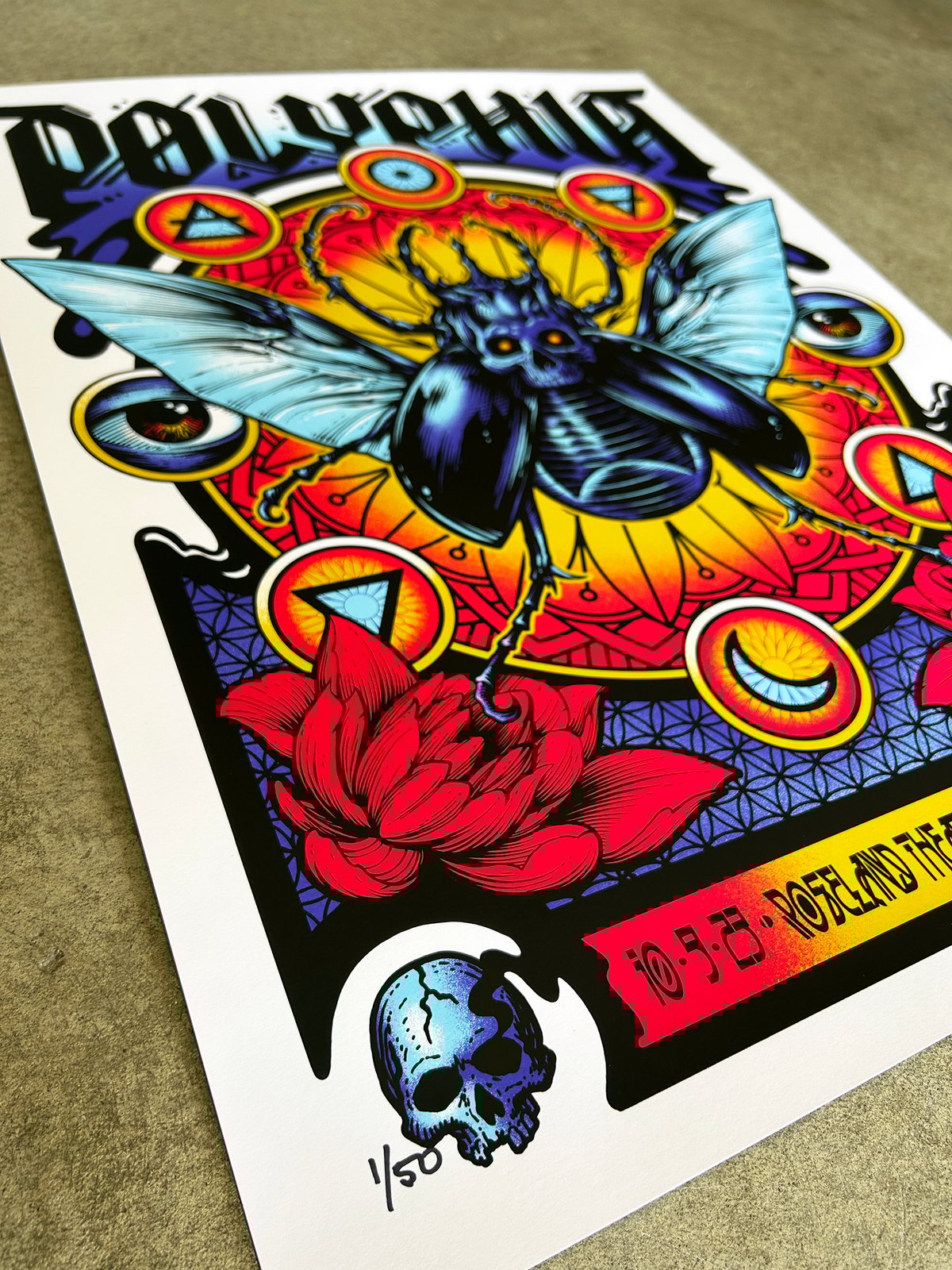 F4D Studios — Polyphia Portland Posters