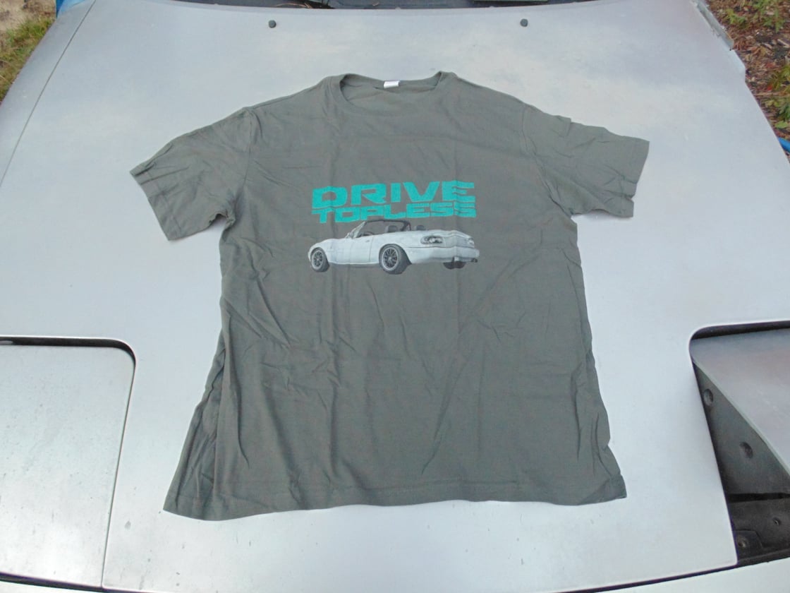 Image of Drive Topless - Miata Tee shirt - Mens sizes