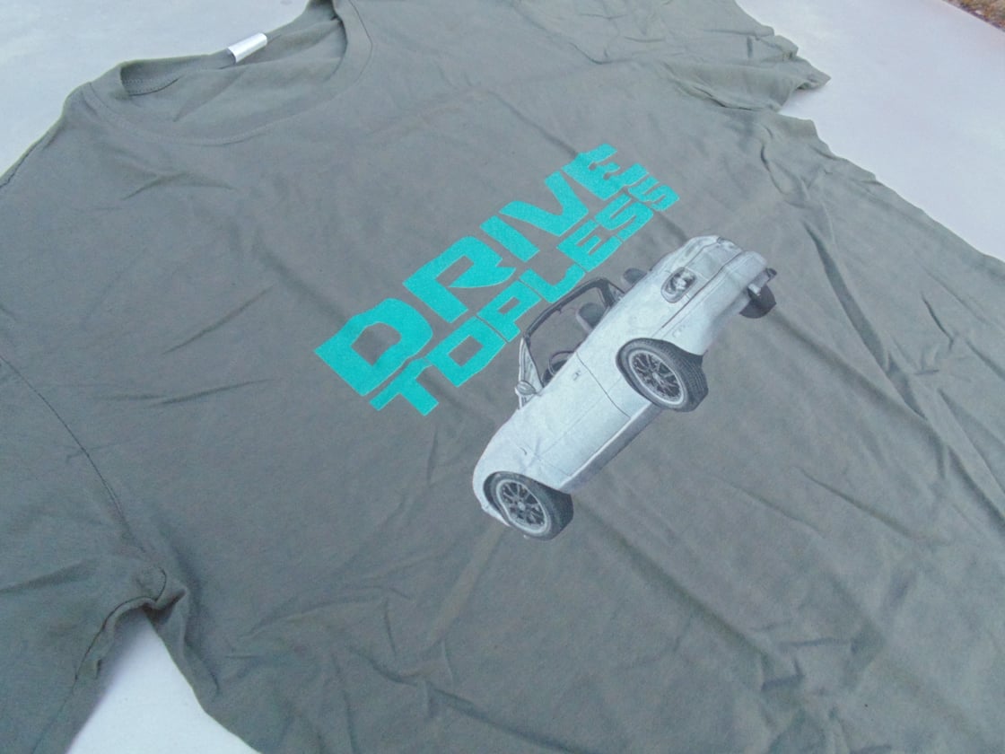 Image of Drive Topless - Miata Tee shirt - Mens sizes