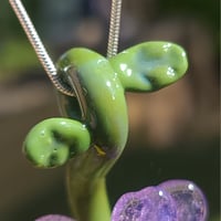 Image 3 of Flower pendant with stem