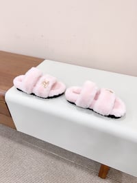 Image 3 of LV Sunset Fur Slides