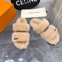 Image 4 of LV Sunset Fur Slides