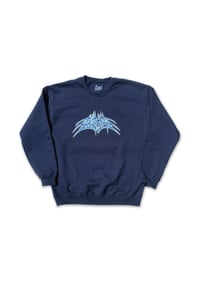Image 2 of AK87 Cool Tones Navy Crewneck 
