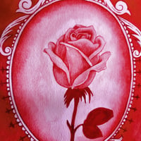 Image 2 of ROSE - 5x7 Original Painting