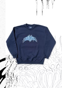 Image 1 of AK87 Cool Tones Navy Crewneck 