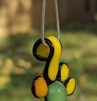 Image 3 of Flower pendant with border 