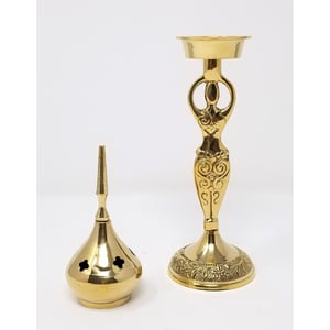 Image of Brass Incense Cone Burner