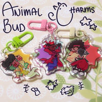 animal bud charms