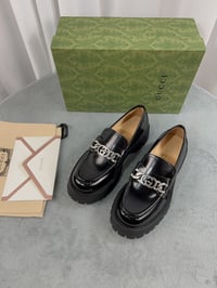 Image 2 of GG Chain Link Loafers