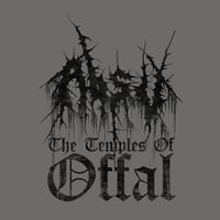 Image 2 of ABSU - THE TEMPLES OF OFFAL T-SHIRT (GREY CHARCOAL, RED, MILITARY GREEN, BROWN)