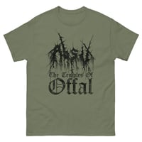 Image 4 of ABSU - THE TEMPLES OF OFFAL T-SHIRT (GREY CHARCOAL, RED, MILITARY GREEN, BROWN)