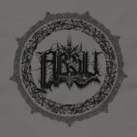 Image 2 of ABSU - ANTHOLOGY LOGO II (GREY CHARCOAL, RED, MILITARY GREEN, BROWN)