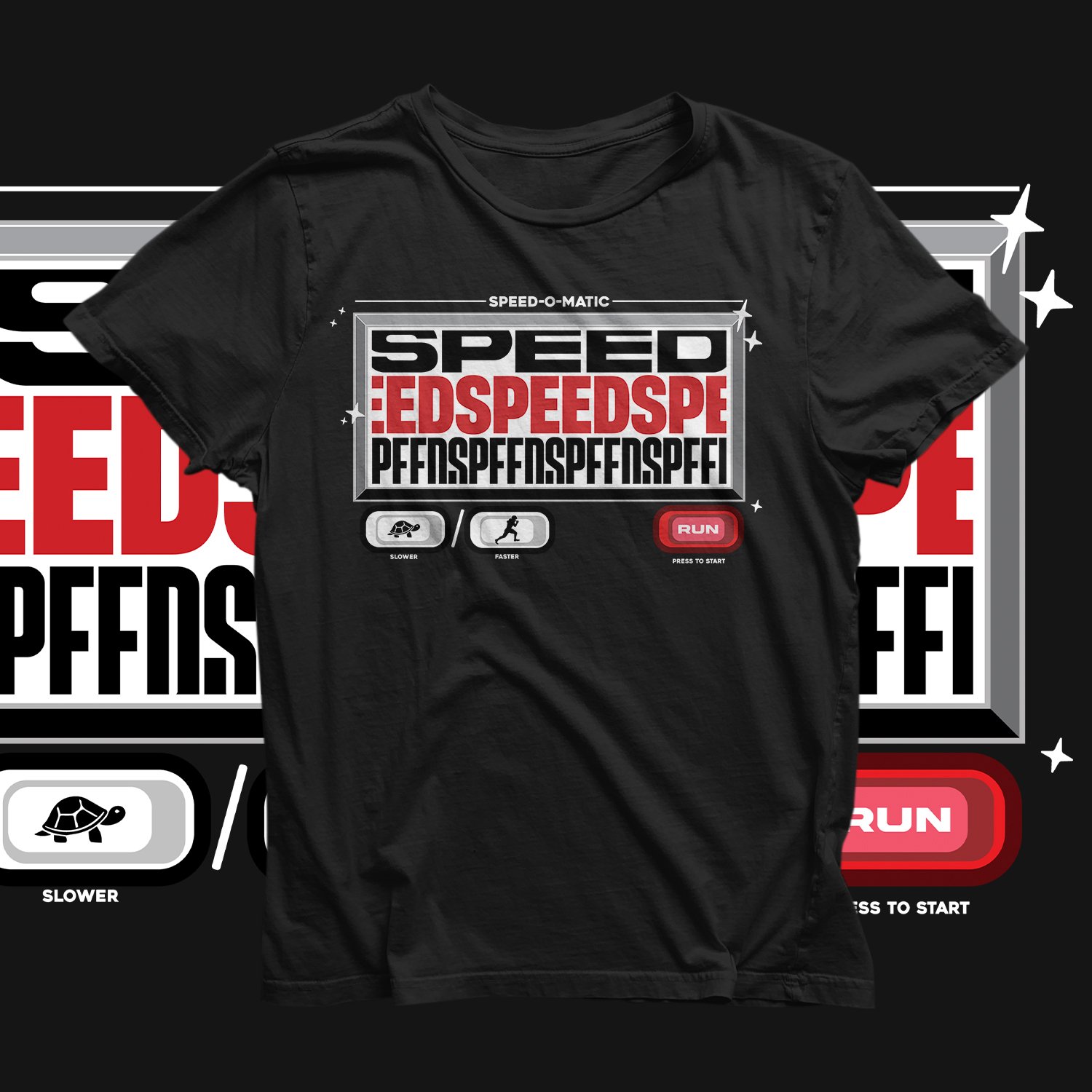 Image of Speed Machine Tee (Black)