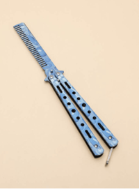 butterfly knife comb