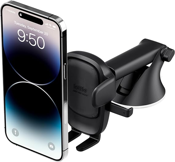Image of iOttie Easy One Touch 6 Universal Car Mount Dashboard & Windshield Suction Cup Phone Holder for iPho