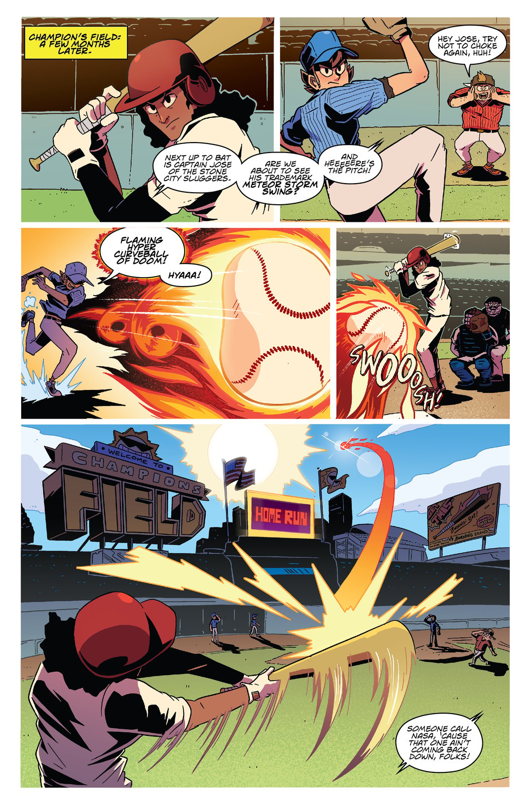 Ninja Baseball Spirits #1 (digital edition) | Dave Cook Comics
