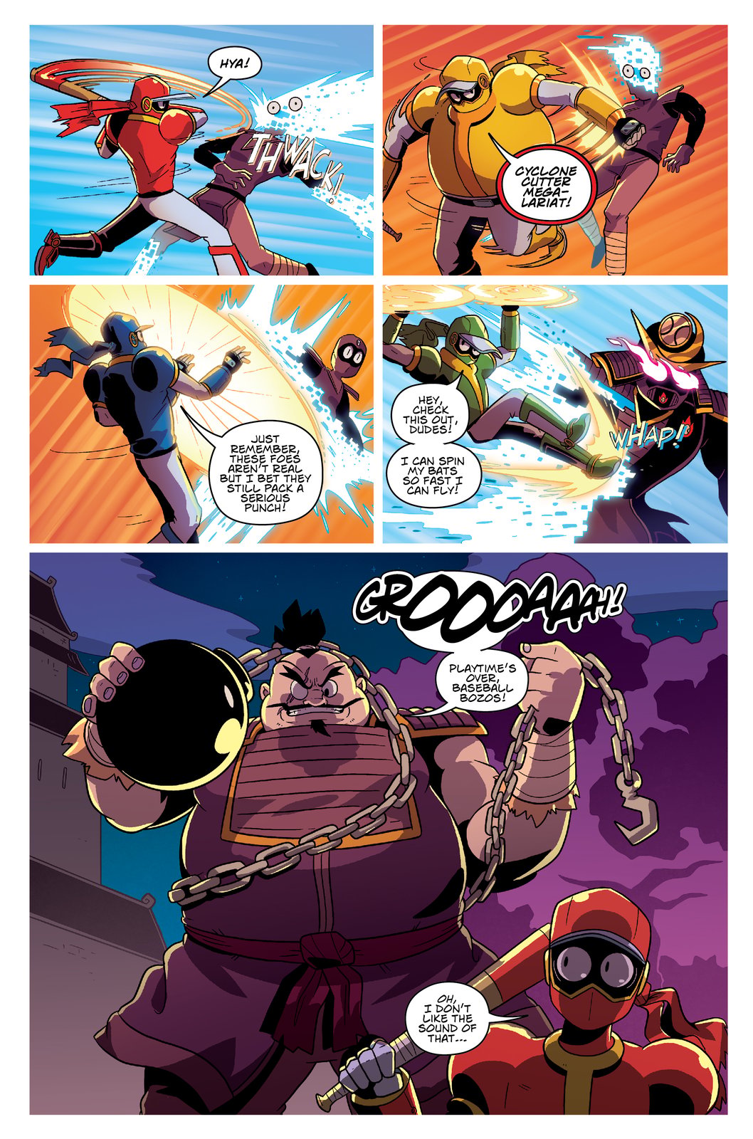 Ninja Baseball Spirits #1 (digital edition) | Dave Cook Comics