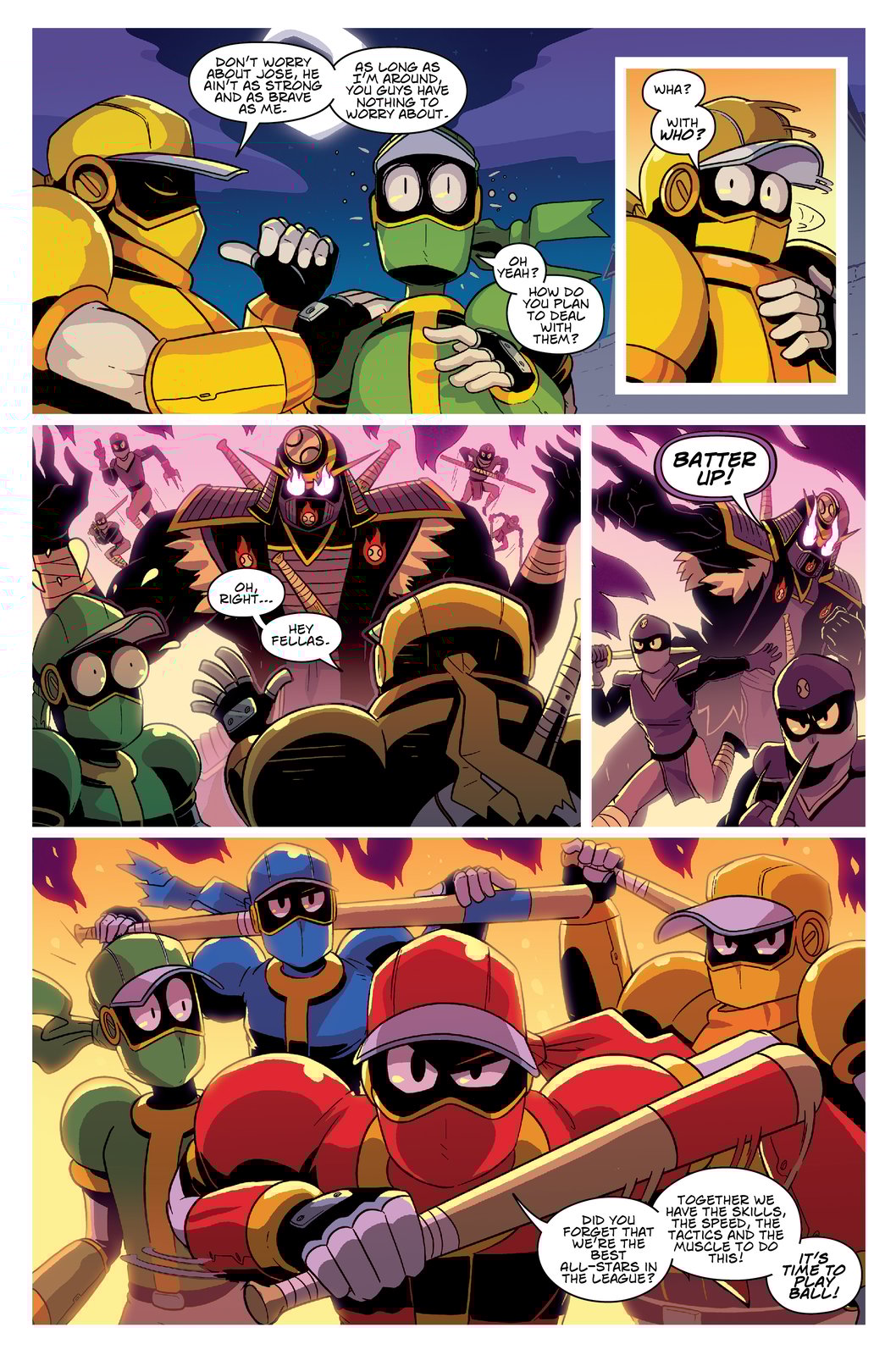 Ninja Baseball Spirits: Issue #1 (physical edition) | Dave Cook Comics