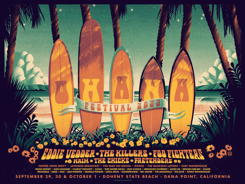 Image of 'OHANA Festival - Exclusive Poster 2023' 