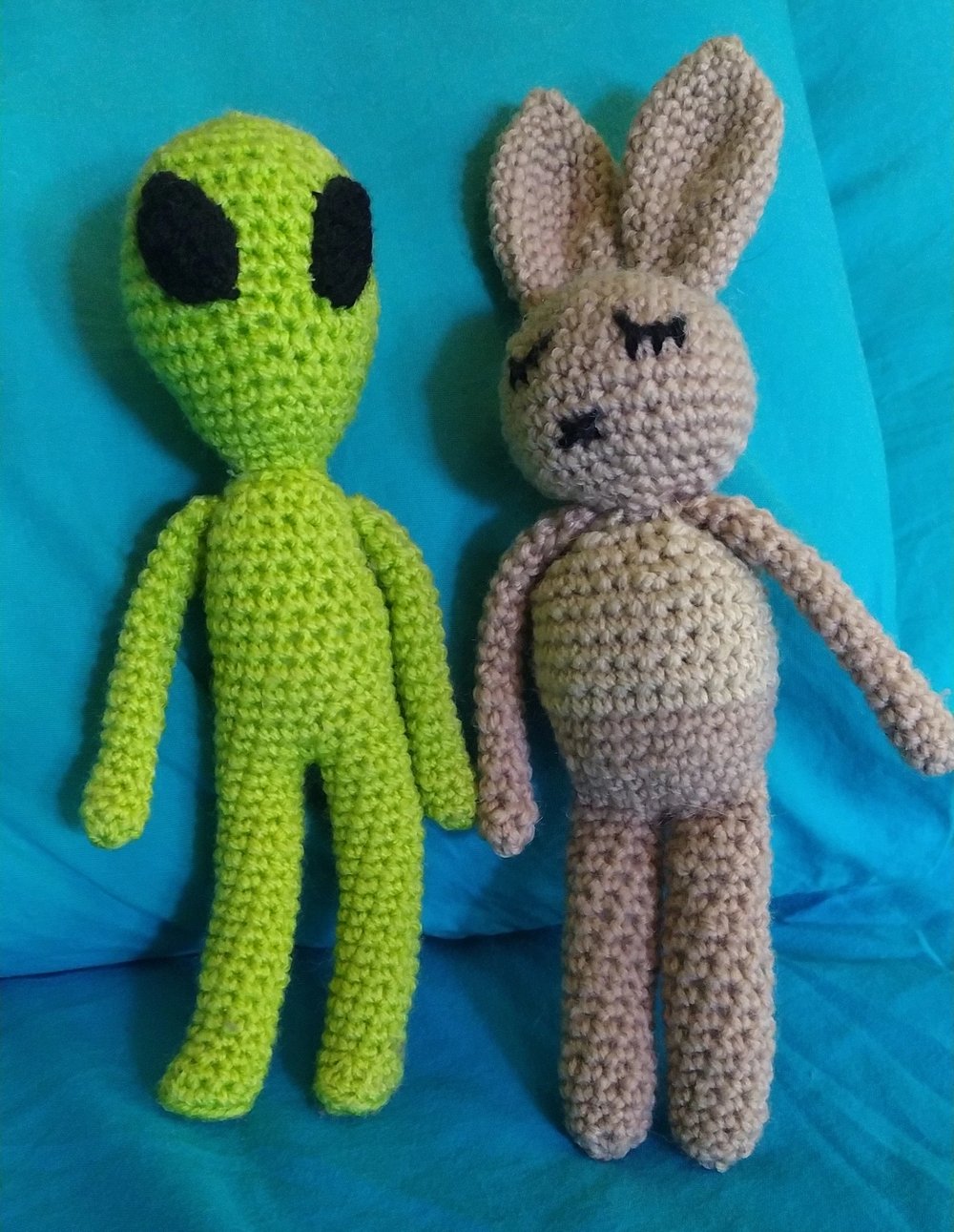 Amigurumi Alien Rabbit Toys
