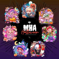 Image 4 of MHA Halloween - Stickers