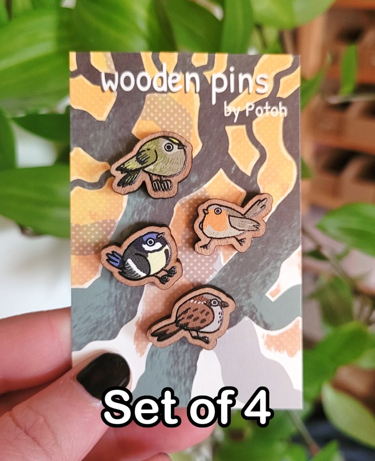 Wooden pins