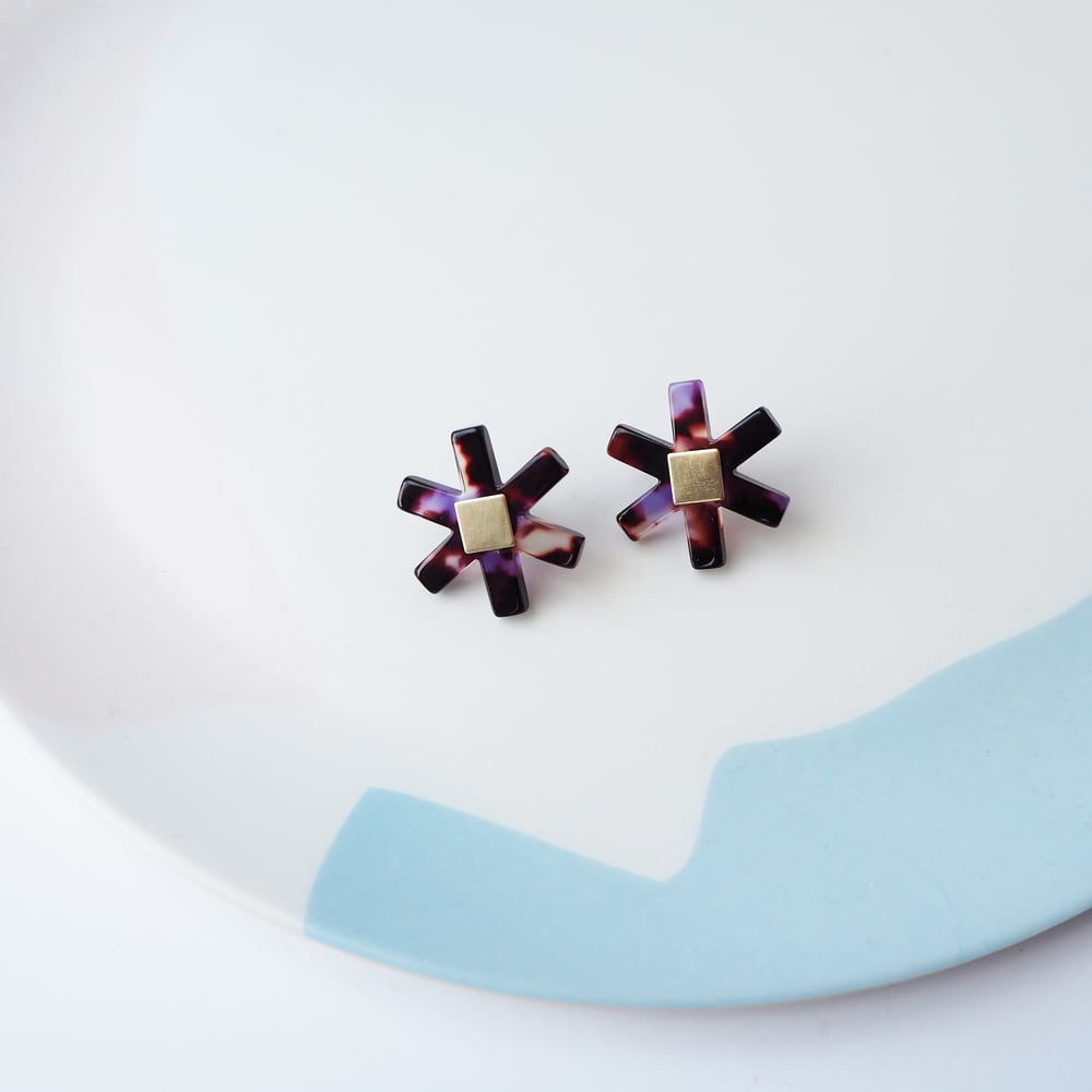 Image of *NEW* Camille Floral Stud Earrings