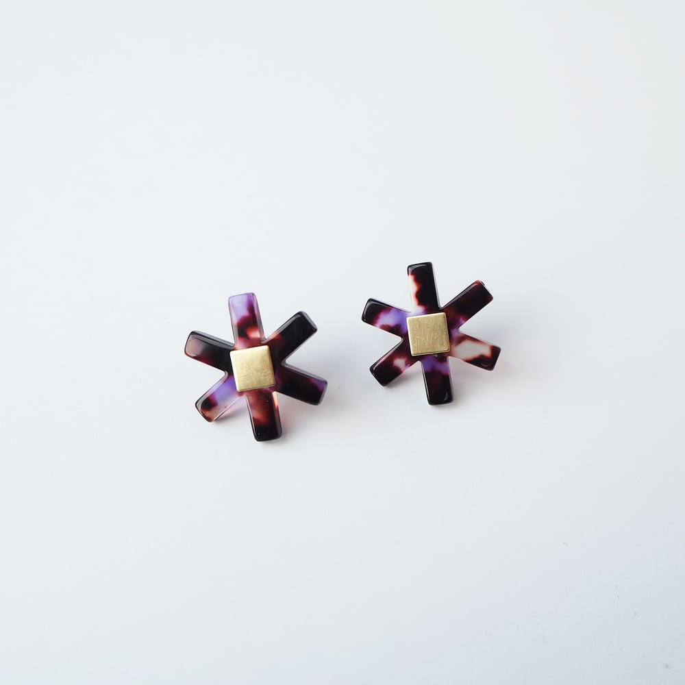 Image of *NEW* Camille Floral Stud Earrings