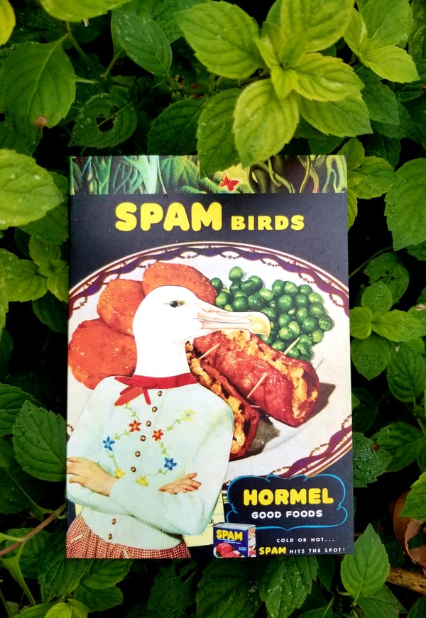 Image of Art Card - Spam, Spam, Spam