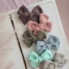 Small soft pinwheel bows