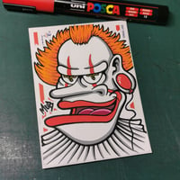 Image 2 of Pennywise Underbite Sticker