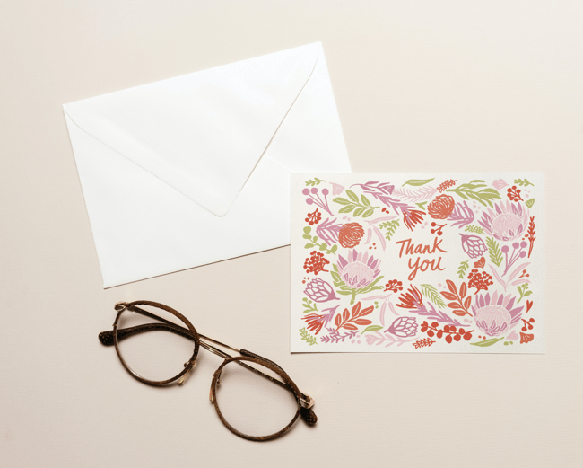 Thank you Greeting Card