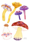 Mushrooms • PRINT