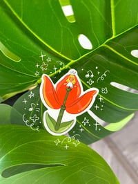Image 1 of Music Tulip - Sticker