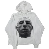 (WHITE) REGULAR BIG HEAD HOODIE 