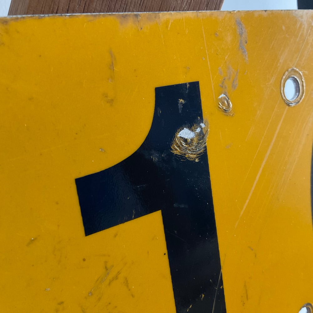 Image of NZR Speed Sign