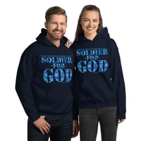 Image 4 of Soldier For God ICE Unisex Hoodie