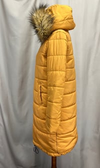 Image 4 of THREAD & SUPPLY reversible mustard and navy coat