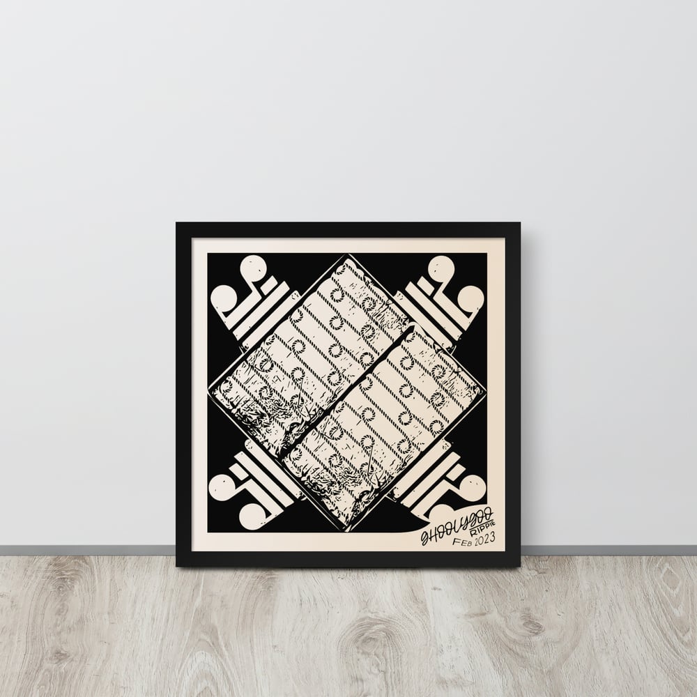 Ropes & Notes - Framed poster
