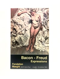 bacon - freud poster / bacon freud expressions / 30/099