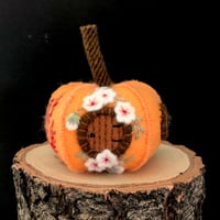 Image 5 of PDF downloadable pattern - Pumpkin Fairy House PIncushion 