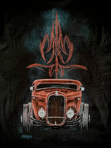 Image of 32 Ford Pinstripe T-Shirt