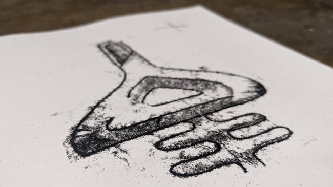 Monoprint Embossed - PACK OF 4 CARDS